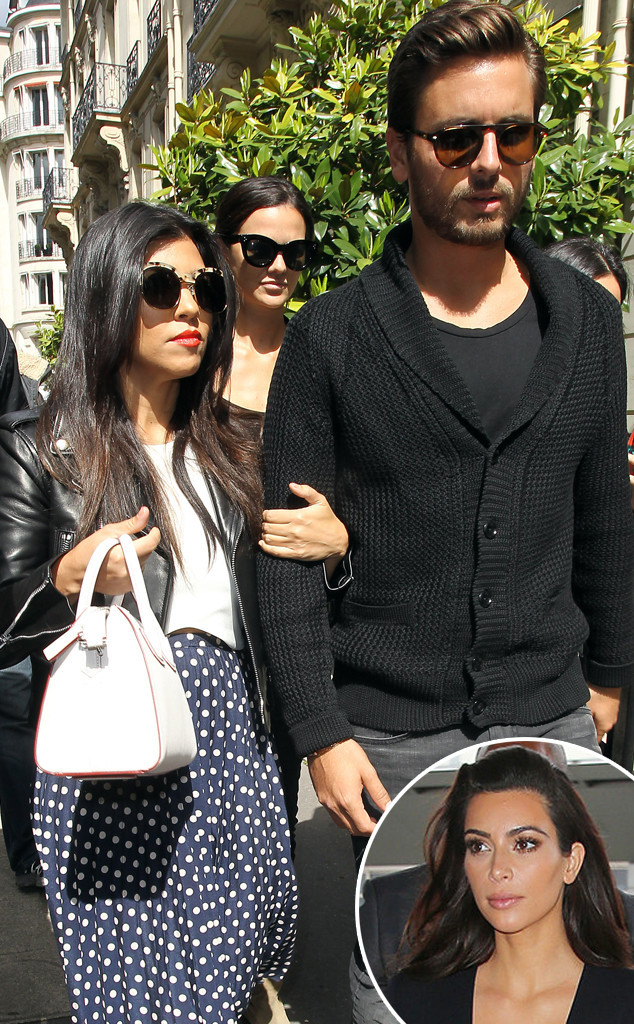Kim Kardashian, Kourtney Kardashian, Scott Disick Kim Kardashian, Kourtney Kardashian, Scott Disick